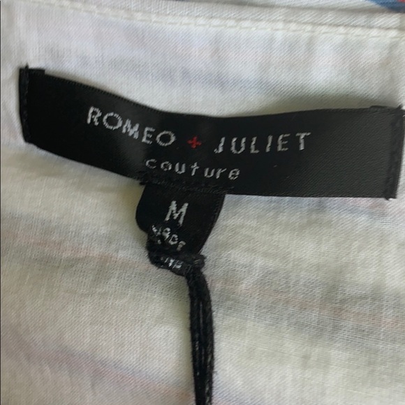 Romeo + Juliet couture Peplum top - Picture 8 of 8